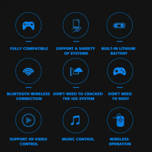 Dragon Flash VR Gaming Headset with Wireless Controller – 3D Audio & Adjustable Focus - Image 3