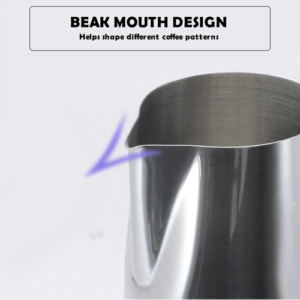 350/600ML Stainless Steel Milk Frother Pitcher with Thermometer - Image 6