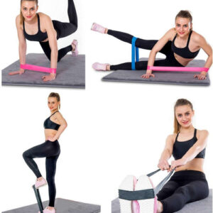 5 Piece Set of Resistance Body Bands with Carry Bag - Image 6