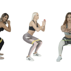 5 Piece Set of Resistance Body Bands with Carry Bag - Image 5