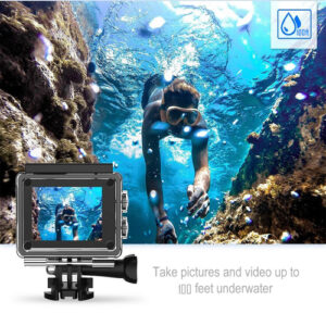 4K  Waterproof All Digital UHD WiFi Camera + RF Remote And Accessories - Image 9