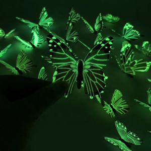 New 12Pcs Fashion 3D Luminous Butterfly Creative Wall Sticker For DIY - Image 5