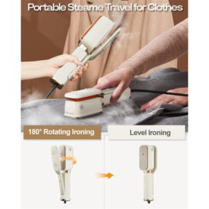 A61I Travel Steamer for Clothes, 15S Heat Up1000W Portable - Image 4