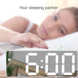 Smart Alarm Clock Bedside Table Led Alarm Clock Digital Children's - Image 3