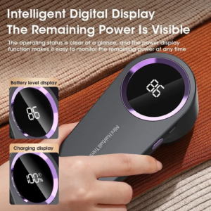 Lint Remover for Clothing LED Digital Electric Pellet Fluff Remover - Image 4