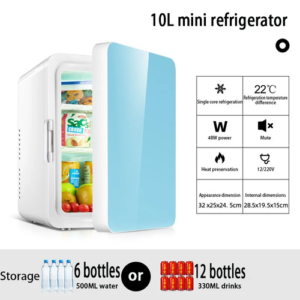 10L Semiconductor Car Refrigerator Mini Fridge Car And Home - Image 5