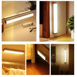Motion Sensor Light Wireless LED Night Light Type C Rechargeable Light - Image 4
