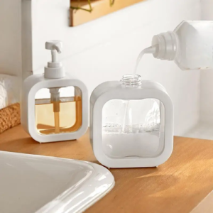 1PC Soap Dispenser White Liquid Lotion Hand Pump Soap Dispenser - Image 4