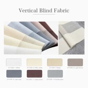 High Quality Motorized Dream Blinds Blackout Sheer Vertical Blinds - Image 6