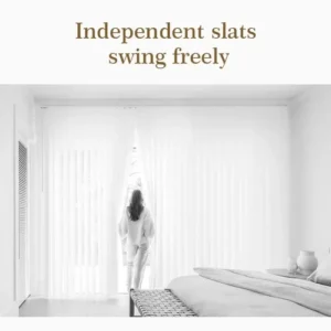 High Quality Motorized Dream Blinds Blackout Sheer Vertical Blinds - Image 5