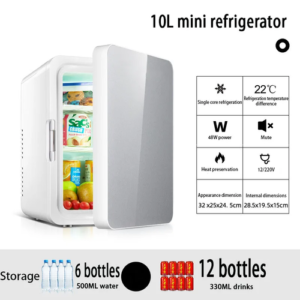 10L Semiconductor Car Refrigerator Mini Fridge Car And Home - Image 6