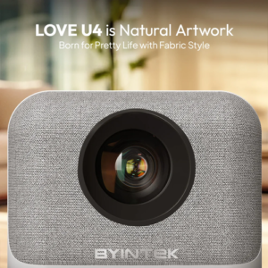 BYINTEK LOVE U4 Smart Mini Home Theater Projector 4K 1080P Video - Image 3