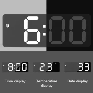 Smart Alarm Clock Bedside Table Led Alarm Clock Digital Children's - Image 4