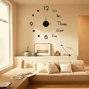 2022 New 3D Roman Numeral Acrylic Mirror Wall Clock Sticker Fashion - Image 6