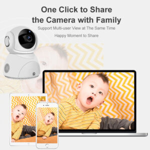 HD 1080P Camera 360° Panoramic PTZ Wireless Wifi Camera - Image 4