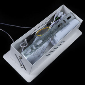 Contemporary Acrylic LED Swirl Shaped Light Fixture - Image 5