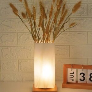 Dimmable Flower Vase Beside Decorative Table Lamp for Rustic Home - Image 6