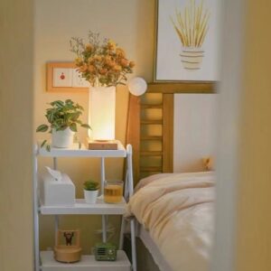 Dimmable Flower Vase Beside Decorative Table Lamp for Rustic Home - Image 3
