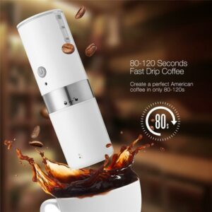 200ml Mini Coffee Machine Portable Coffee Maker Hourglass American - Image 11