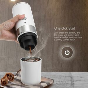 200ml Mini Coffee Machine Portable Coffee Maker Hourglass American - Image 3