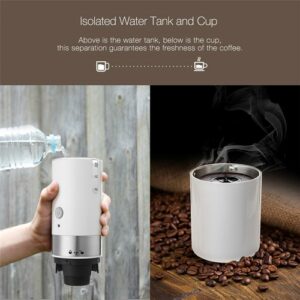 200ml Mini Coffee Machine Portable Coffee Maker Hourglass American - Image 7